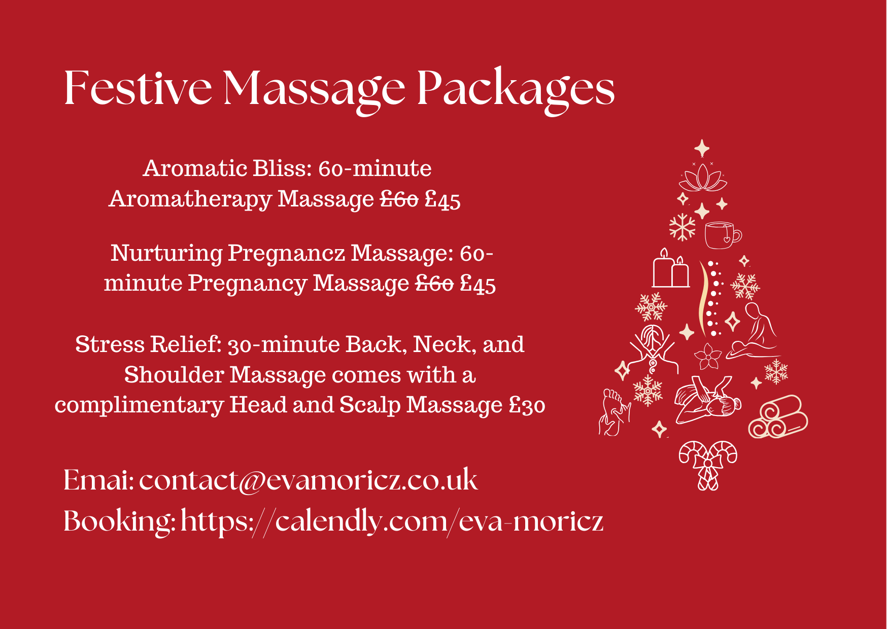 Green Modern Massage Voucher Gift Certificate-2